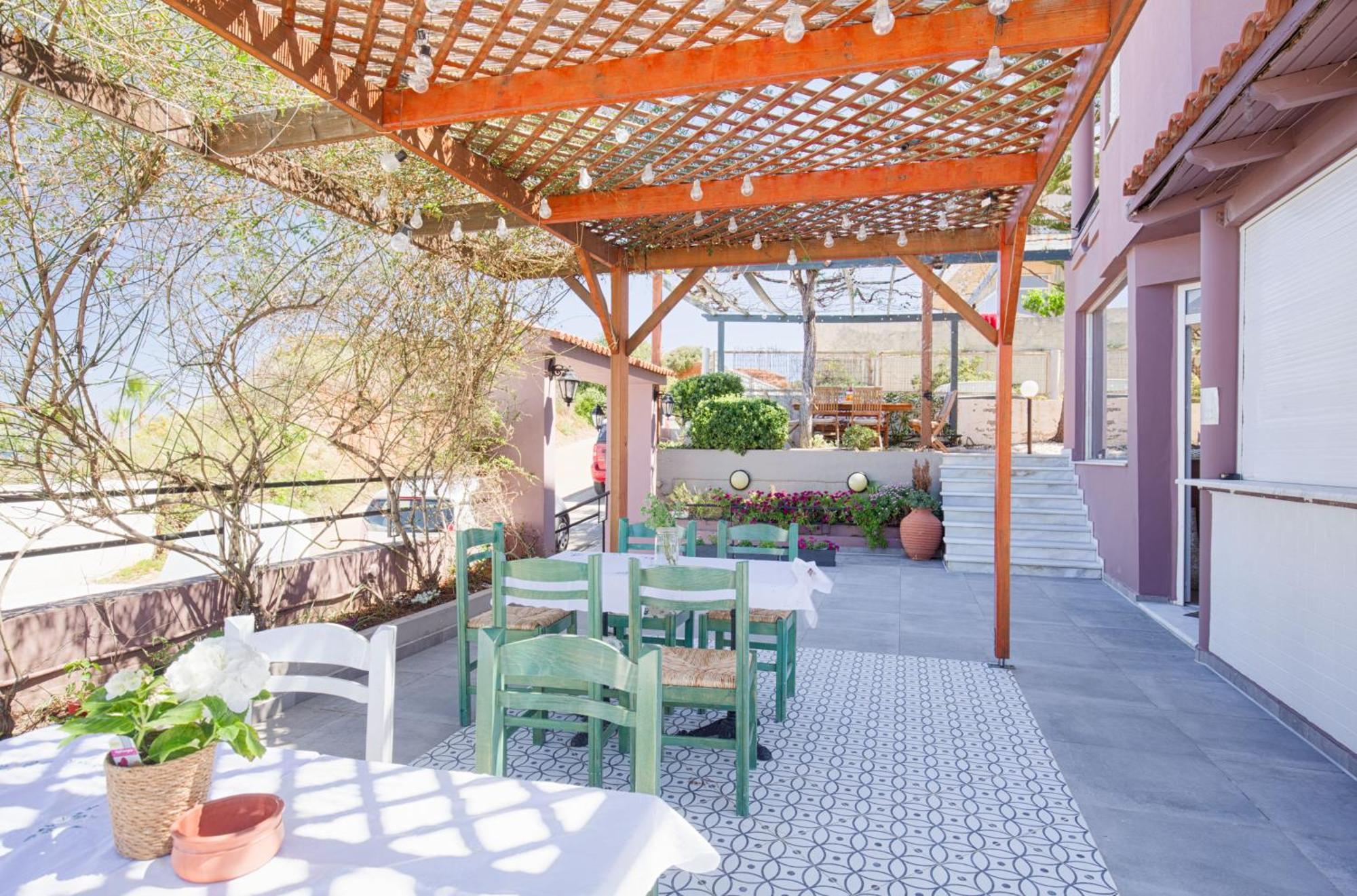 Yasmine Apartments And Rooms Kato Daratso Bagian luar foto