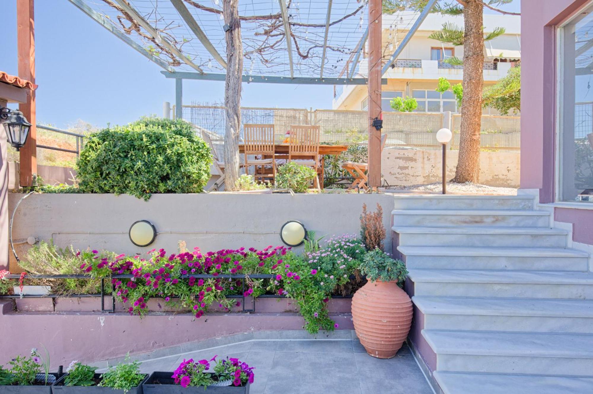 Yasmine Apartments And Rooms Kato Daratso Bagian luar foto
